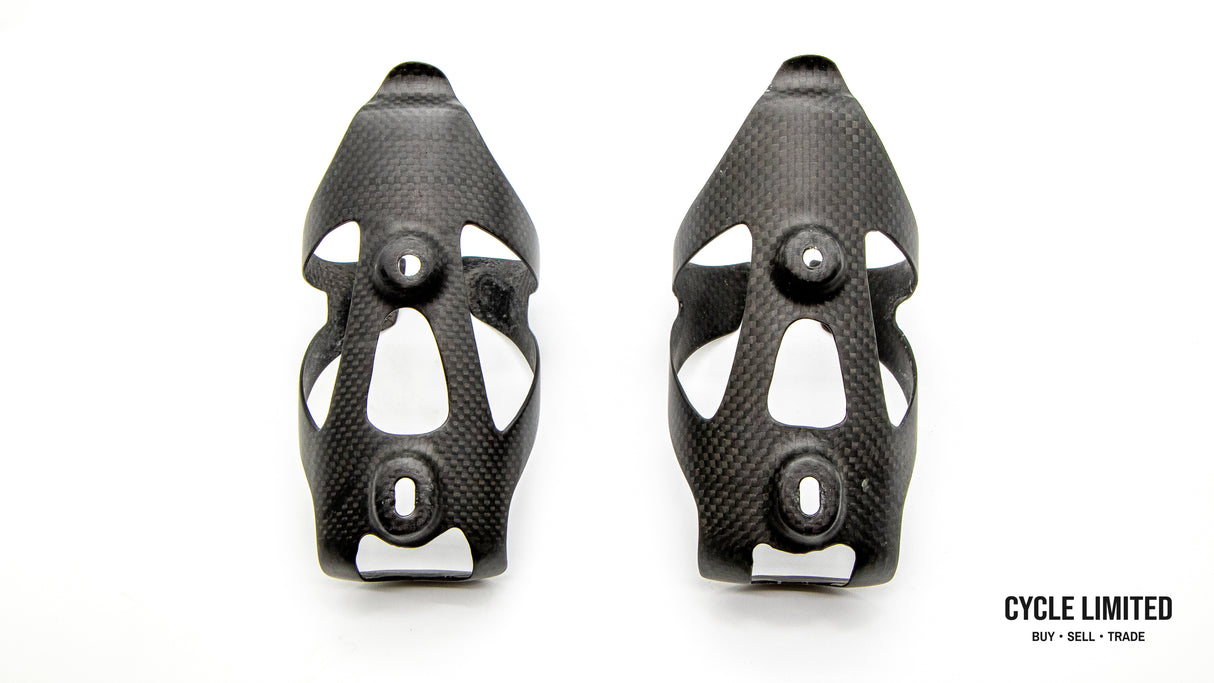 Ultra-Light Full Carbon Fiber Water Bottle Cage Pair 50g