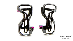 Specialized Zee Cage II-Right and Left Load Black/Pink Bottle Cage Pair 84g