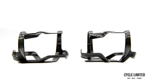 Specialized Zee II Bottle Cage Right and Left Load Black Gloss Pair 83g