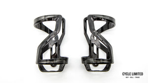 Specialized Zee II Bottle Cage Right and Left Load Black Gloss Pair 83g