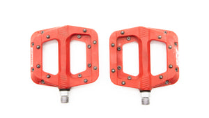 Race Face Chester Flat Red MTB Pedals 375g