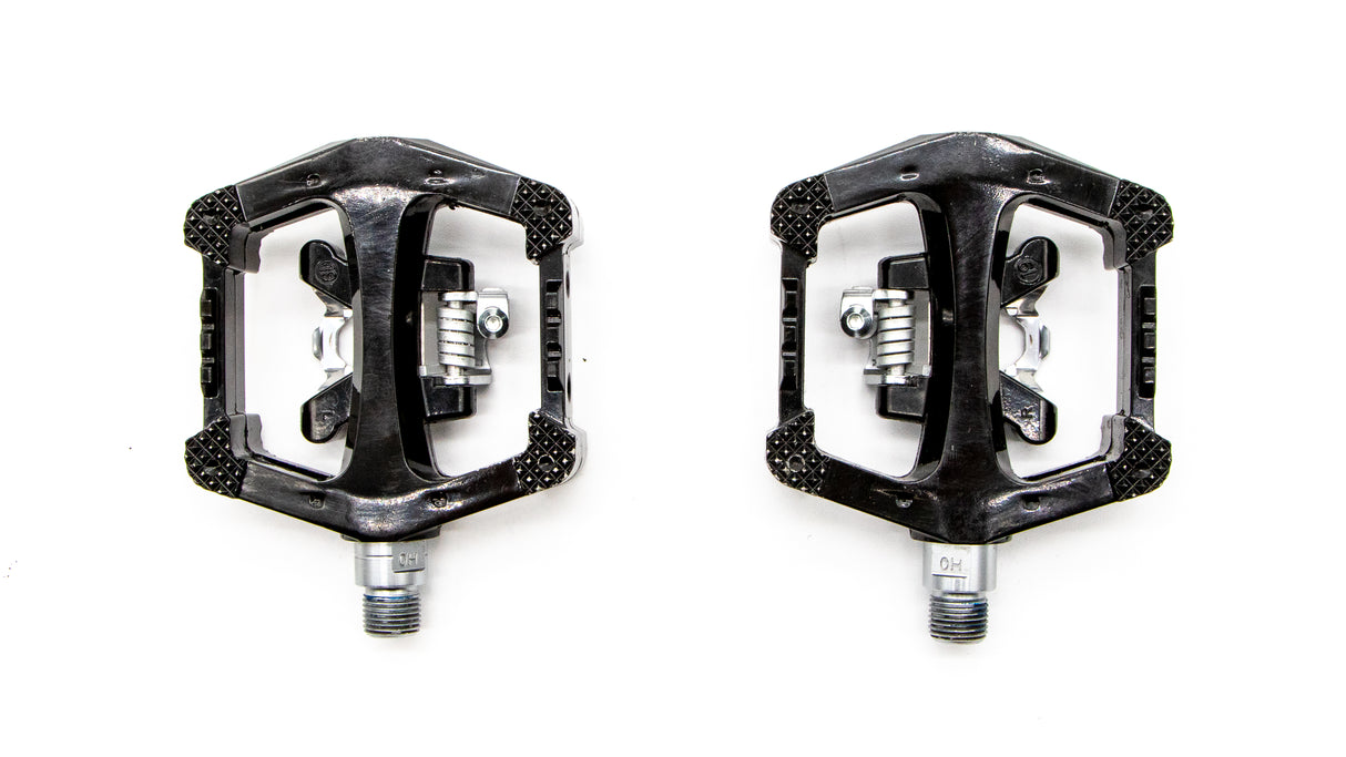 Wellgo Wam-D10 Dual Clipless Platform Pedals 511g