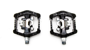 Wellgo Wam-D10 Dual Clipless Platform Pedals 511g