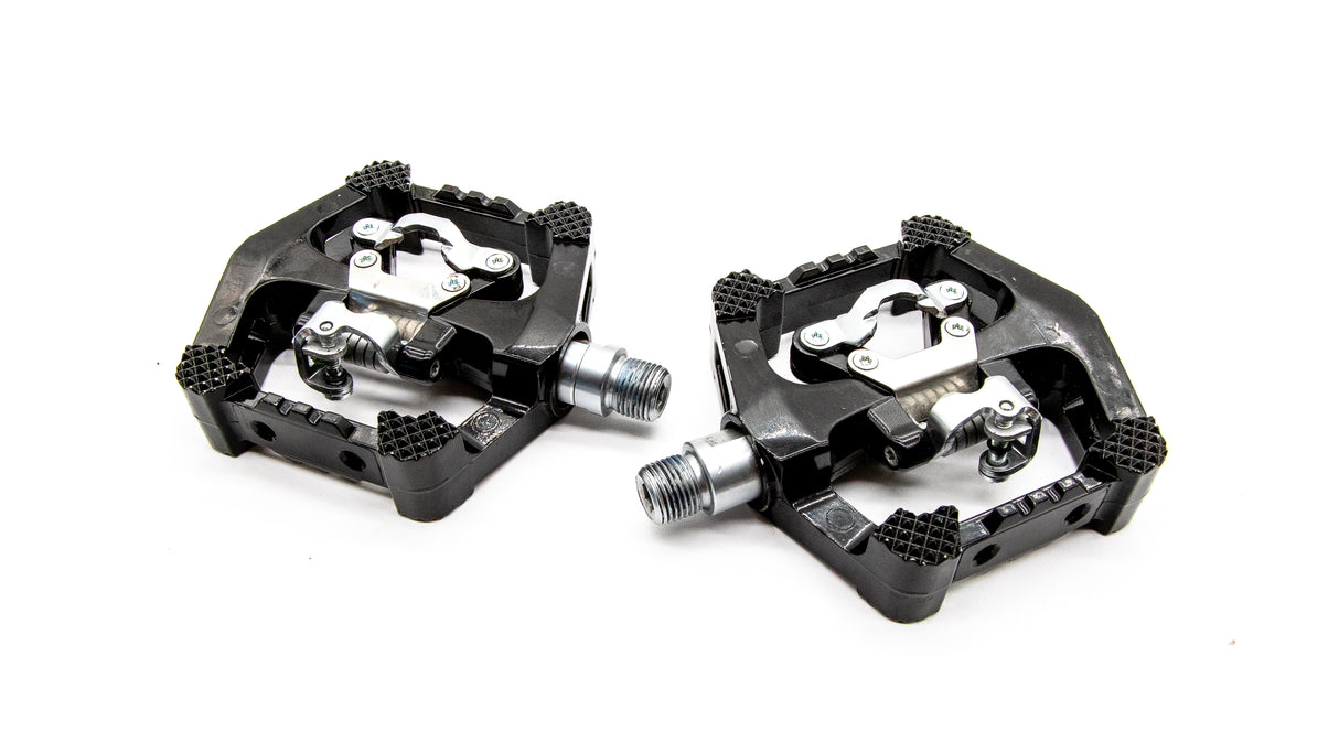 Wellgo Wam-D10 Dual Clipless Platform Pedals 511g