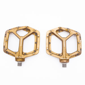 race face atlas pedale gold Race Face Atlas Flat Kashmoney Pedals 385g – Cycle Limited