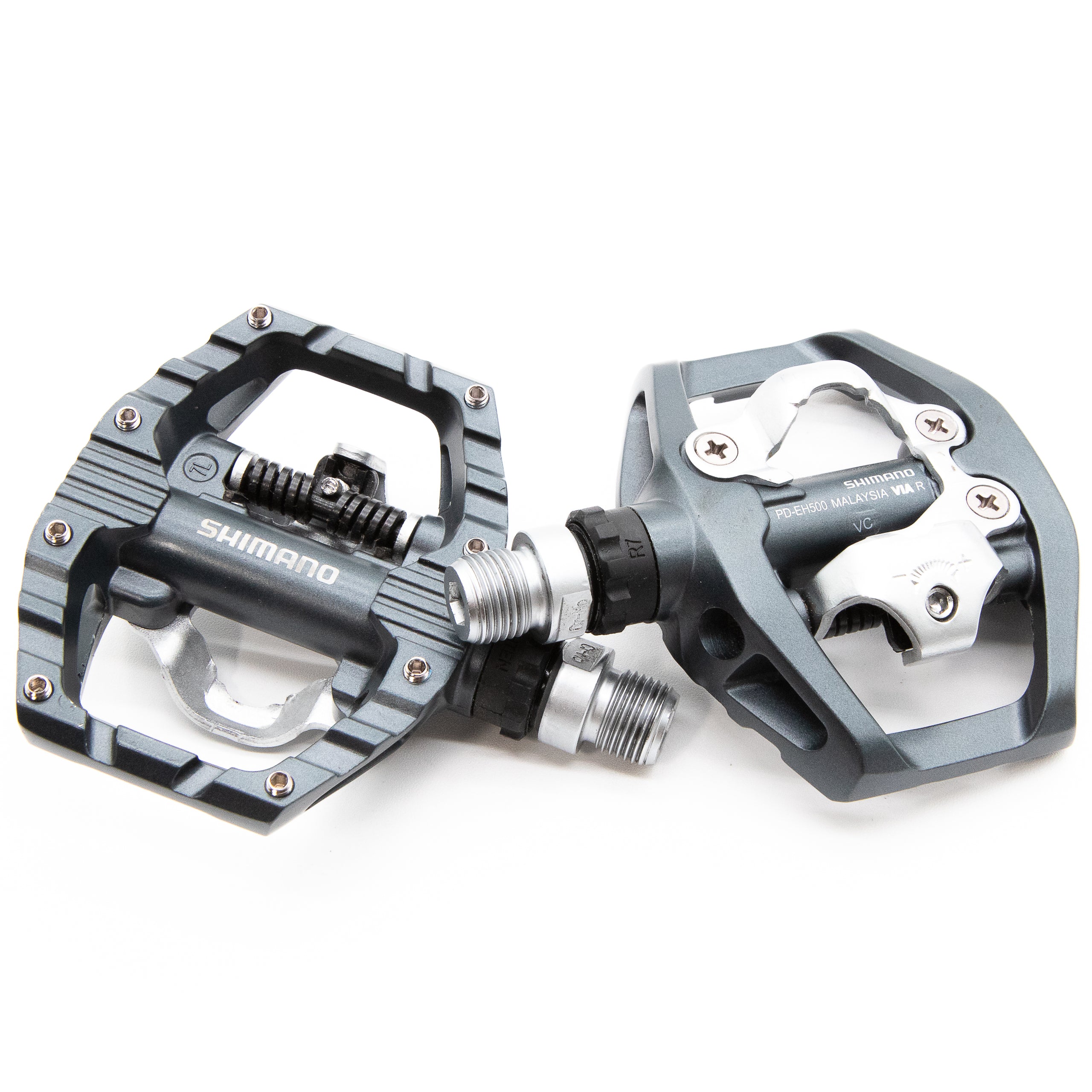 shimano pd-eh500 rennrad Shimano PD-EH500 Dual Platform Bicycle Pedals 380g – Cycle Limited