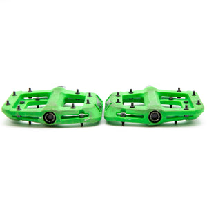 Race Face Chester Flat MTB Bike Pedals Green 370g