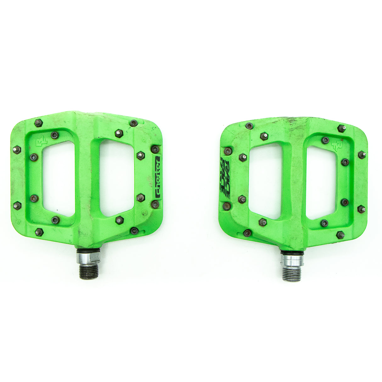 Race Face Chester Flat MTB Pedals Green 370g