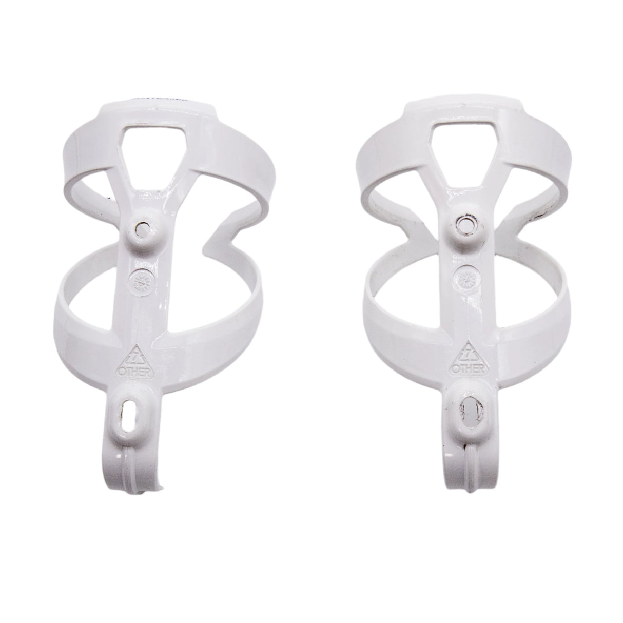 Bontrager Elite Water Bottle Cages Gloss White Pair 69g