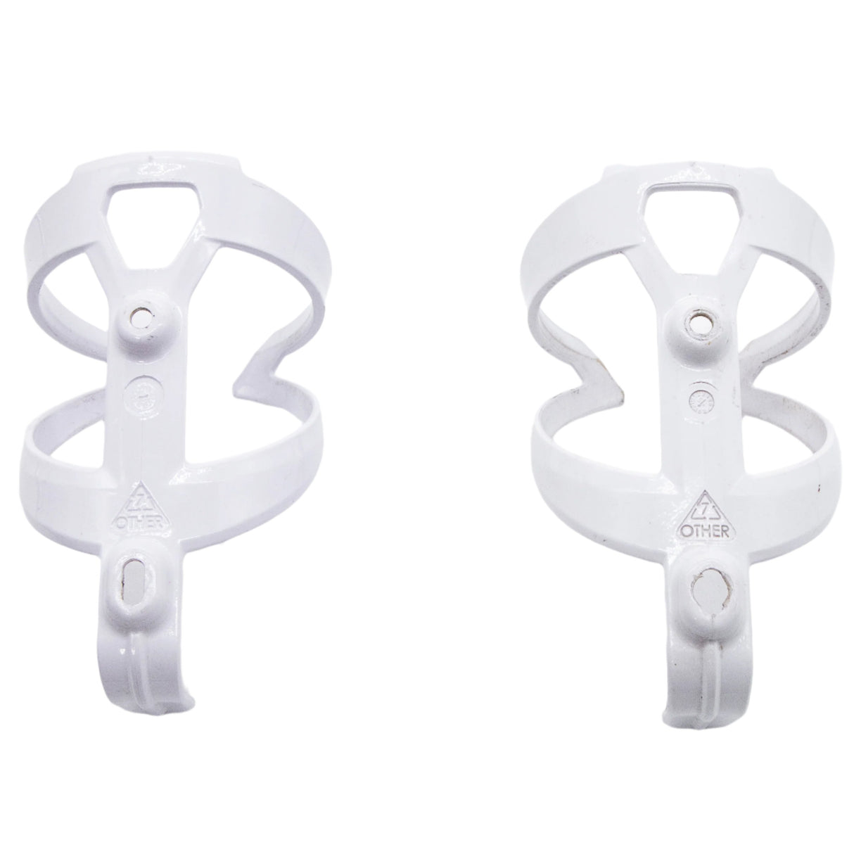 Bontrager RL Water Bottle Cages Gloss White Pair 68g