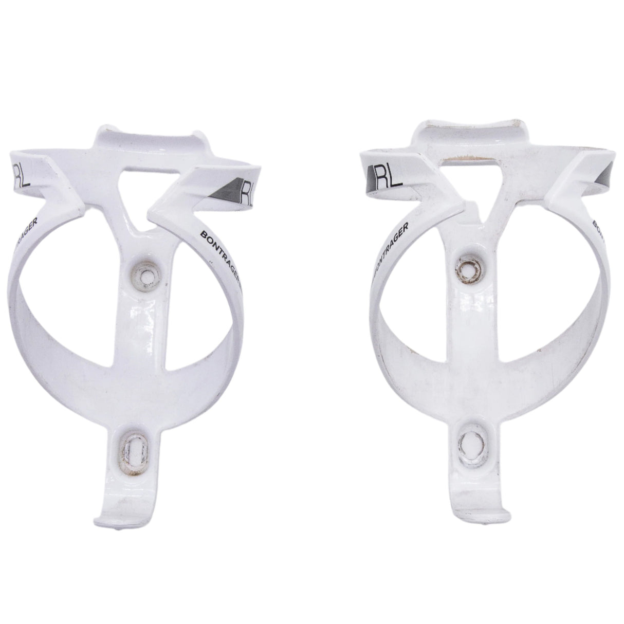 Bontrager RL Water Bottle Cages Gloss White Pair 68g