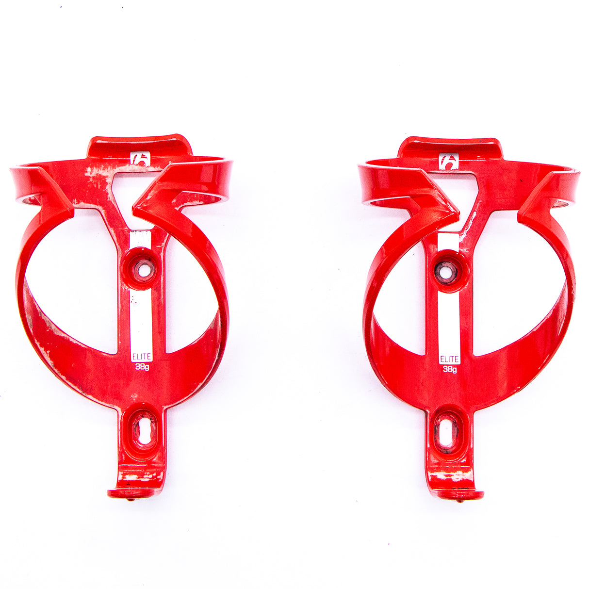 Bontrager Elite Water Bottle Cages Gloss Viper Red Pair 69g