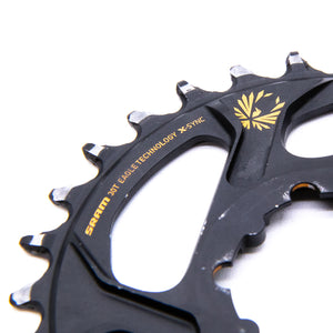 SRAM X-Sync 2 Eagle Direct Mount Chainring (Black/Gold) 30T