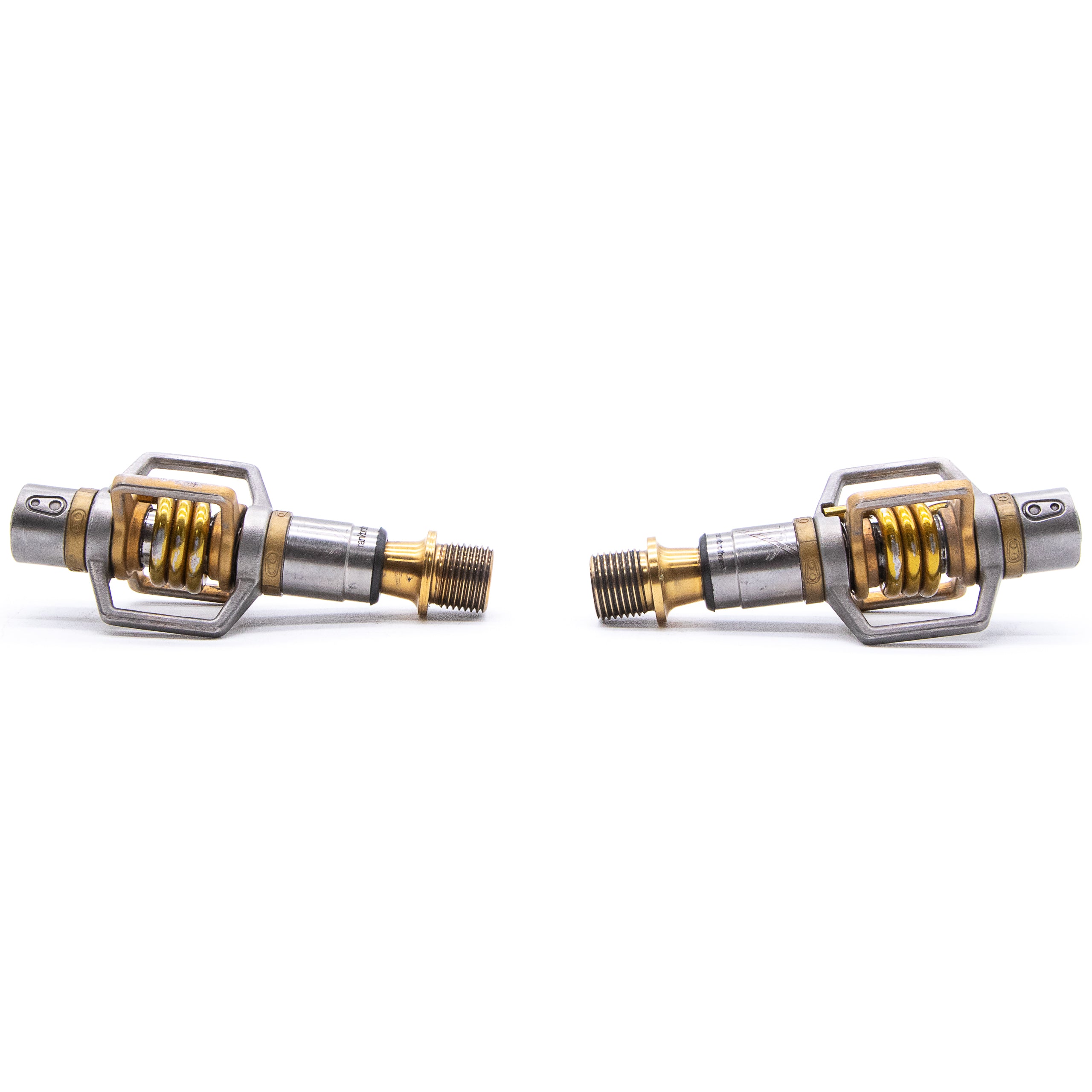 crankbrothers pedale eggbeater 11 Crank Brothers Eggbeater 11 Gold Clipless MTB Pedals Titanium 185g