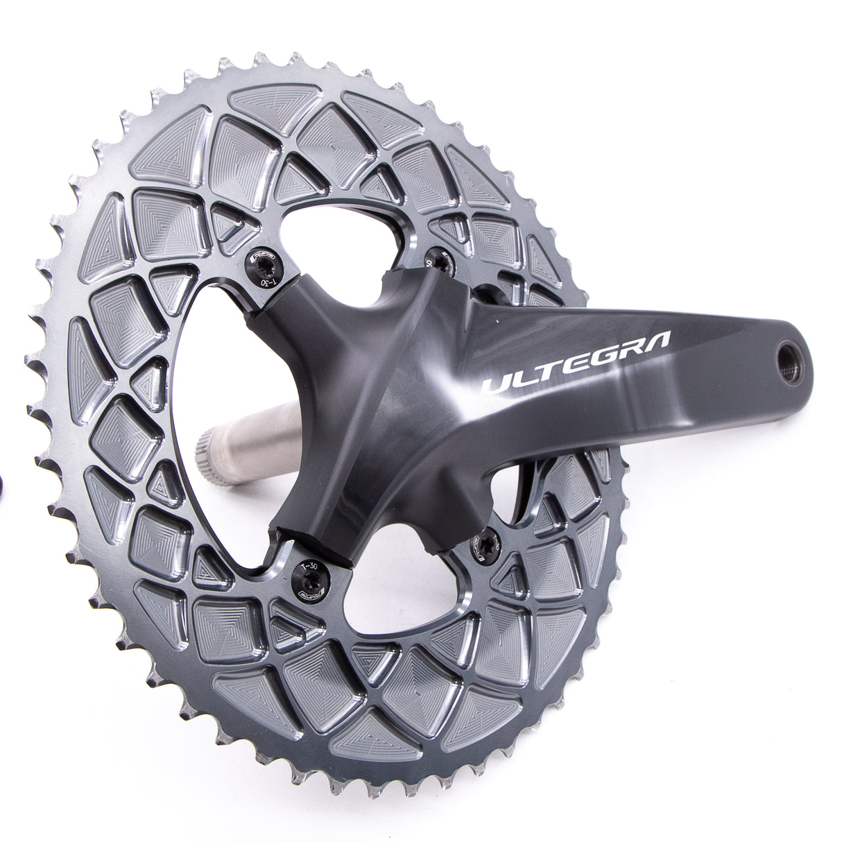 Shimano Ultegra FC-R8000 Crankset AbsoluteBLACK Oval 53/39T Chainring 2x11 Speed 172.5mm