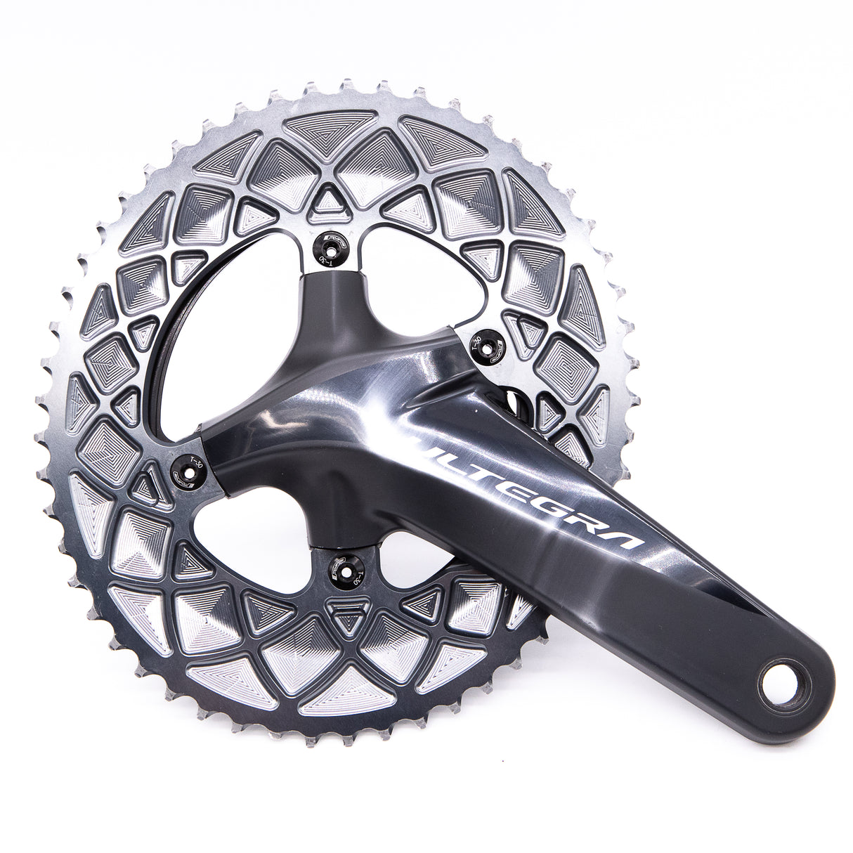 Shimano Ultegra FC-R8000 Crankset AbsoluteBLACK Oval 53/39T Chainring 2x11 Speed 172.5mm