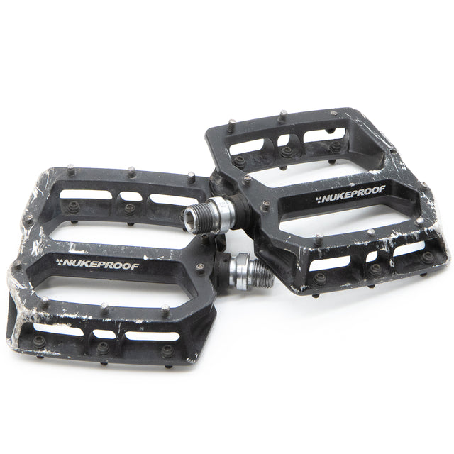 enduro flat pedals NukeProof Horizon Pro Enduro Flat MTB Pedal Black 442g – Cycle Limited