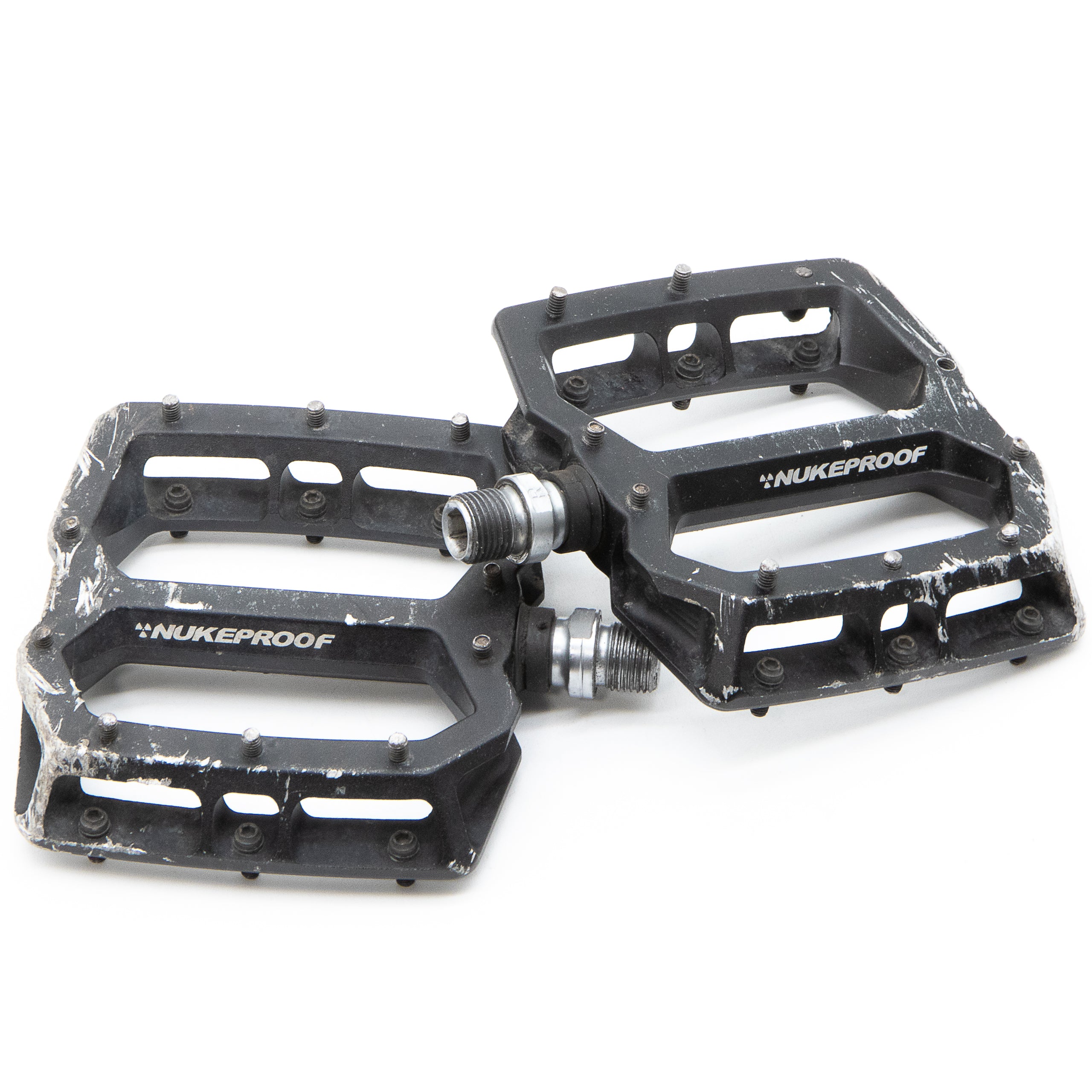 nukeproof bike pedals NukeProof Horizon Pro Enduro Flat MTB Pedal Black 442g