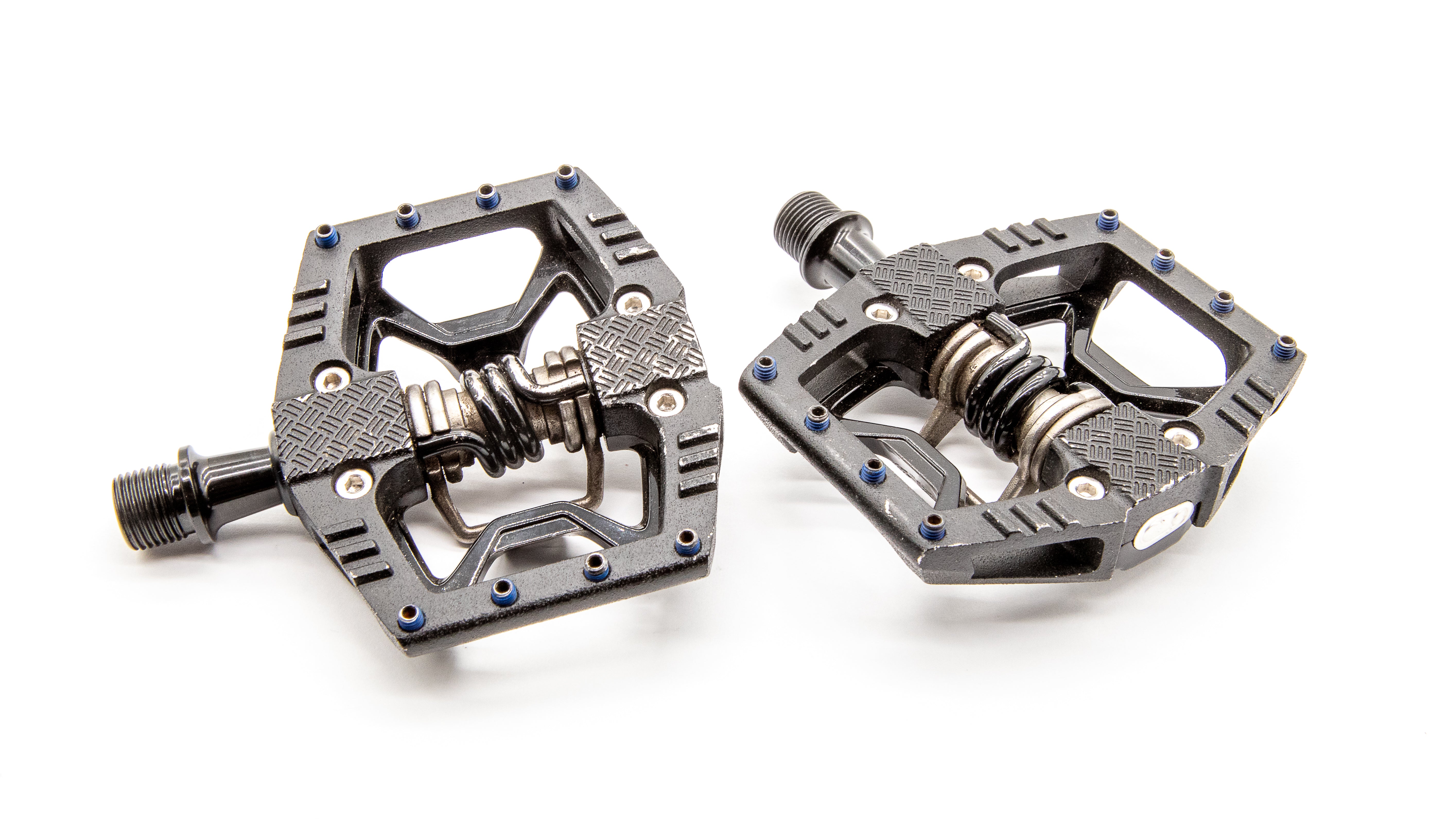 crankbrothers double shot pedals Crank Brothers Double Shot 3 Black Hybrid Pedals 402g – Cycle Limited