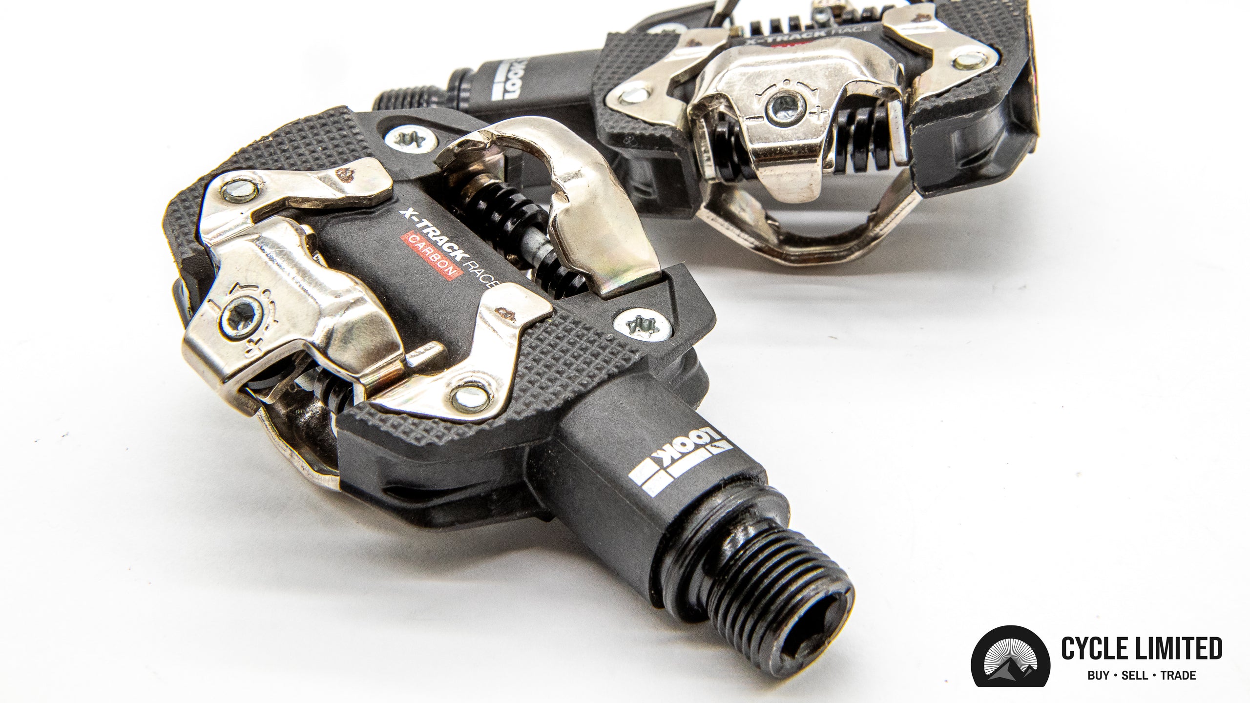 look x track race carbon ti pedal LOOK X-Track Race Carbon Pedals 350g – Cycle Limited