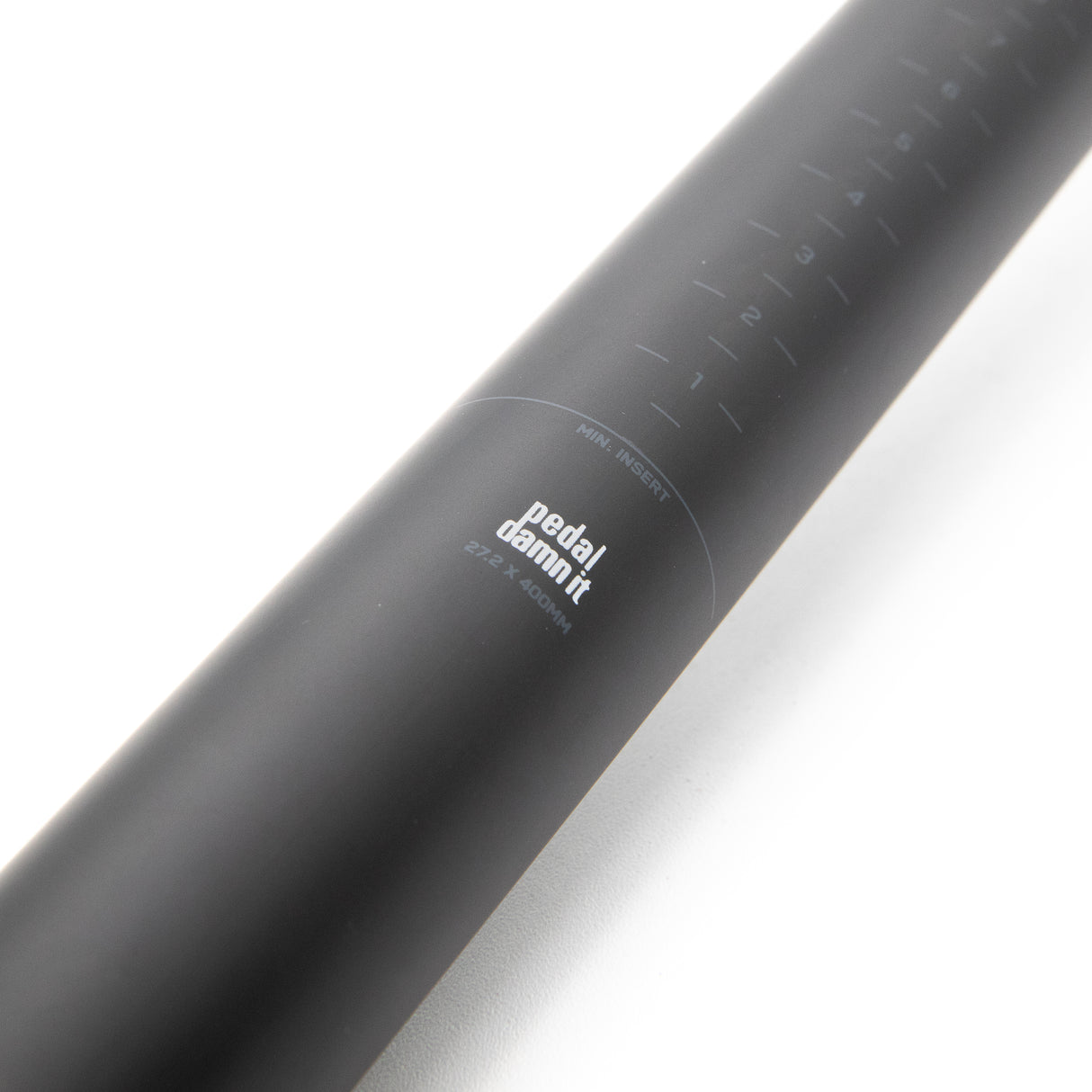 Niner RDO Setback Carbon Seatpost - Slate Gray - 27.2 x 400mm