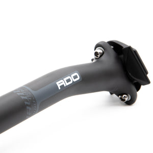 Niner RDO Setback Carbon Seatpost - Slate Gray - 27.2 x 400mm