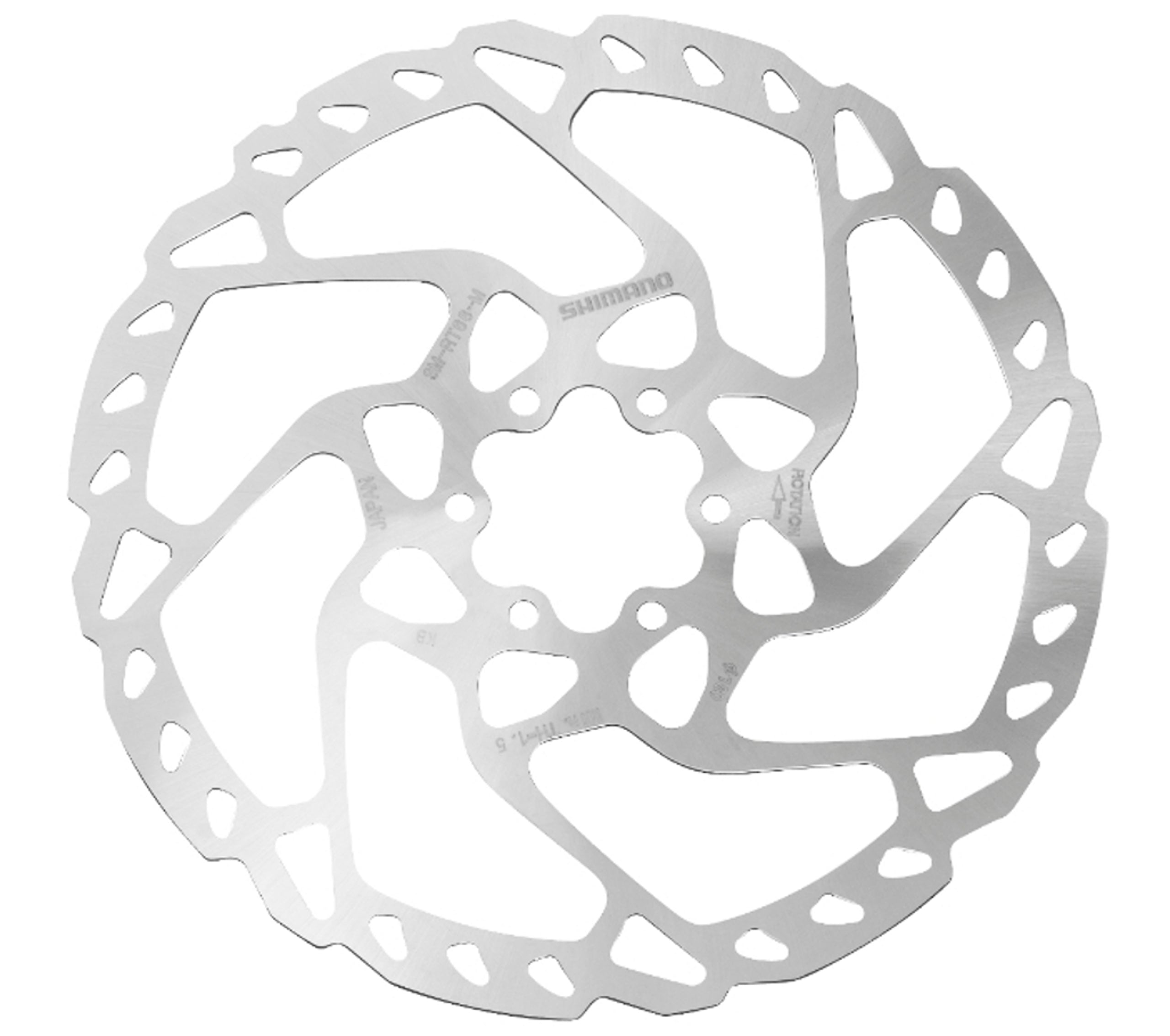 Shimano SM-RT66 SLX 6-Bolt Disc Brake Rotor 180mm