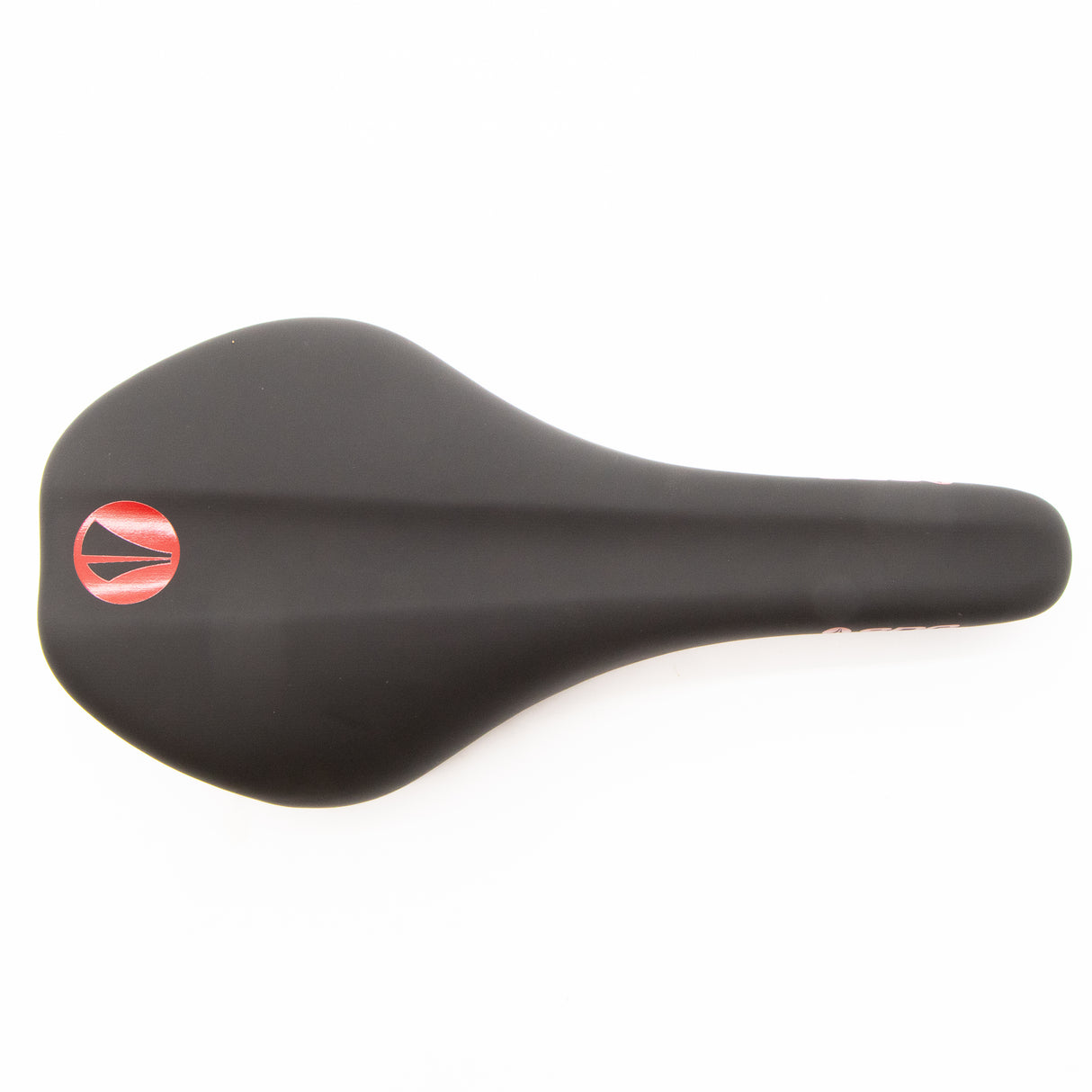 New SDG Duster Black Red MTB Saddle Steel Rails