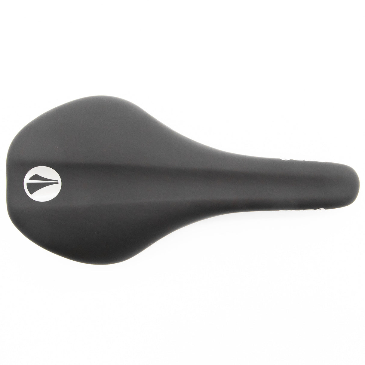 New SDG Duster Black Silver MTB Saddle Steel Rails