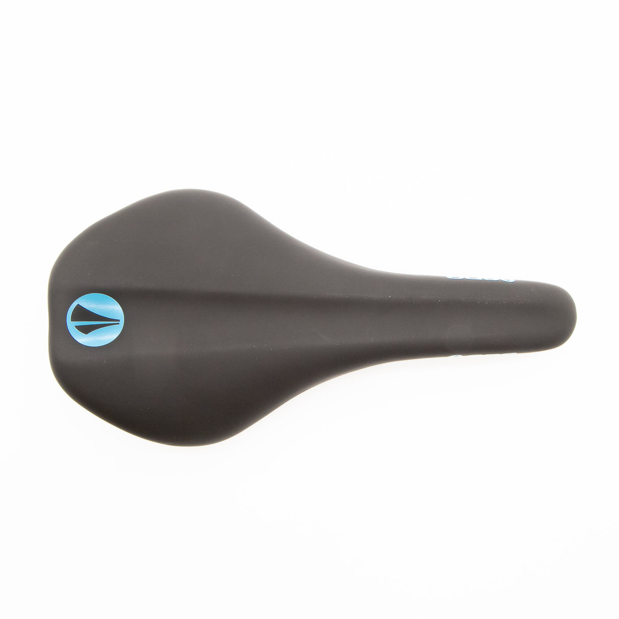 New SDG Duster Black Blue MTB Saddle Steel Rails