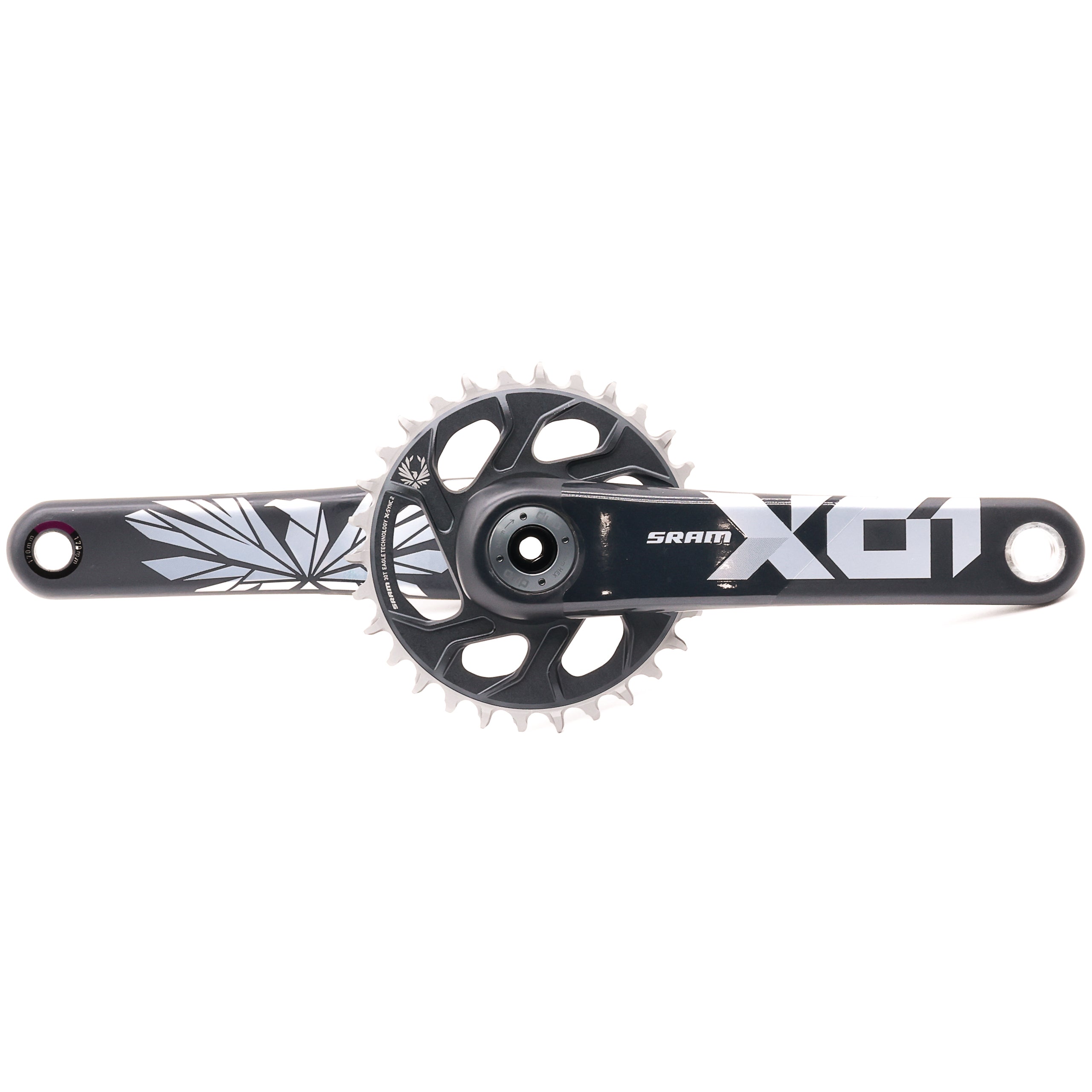 SRAM X01 Eagle Dub Carbon Crankset 30T 170mm Boost – Cycle