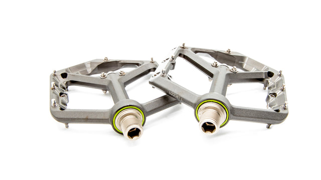 spank pedale oozy reboot Spank Oozy Reboot MTB Pedals Gun Metal 372g