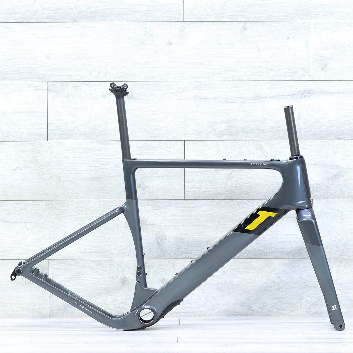 3T Exploro Ultra Gravel Bike Frameset Black/Glossy