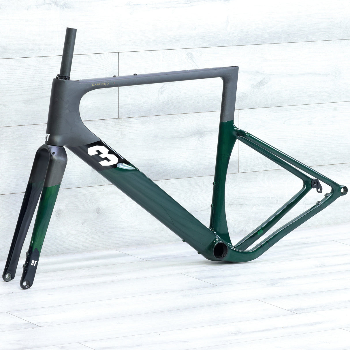 3T Exploro RaceMax Italia Verde Gravel Frameset - 56cm