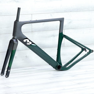 3T Exploro RaceMax Italia Verde Gravel Frameset - 56cm