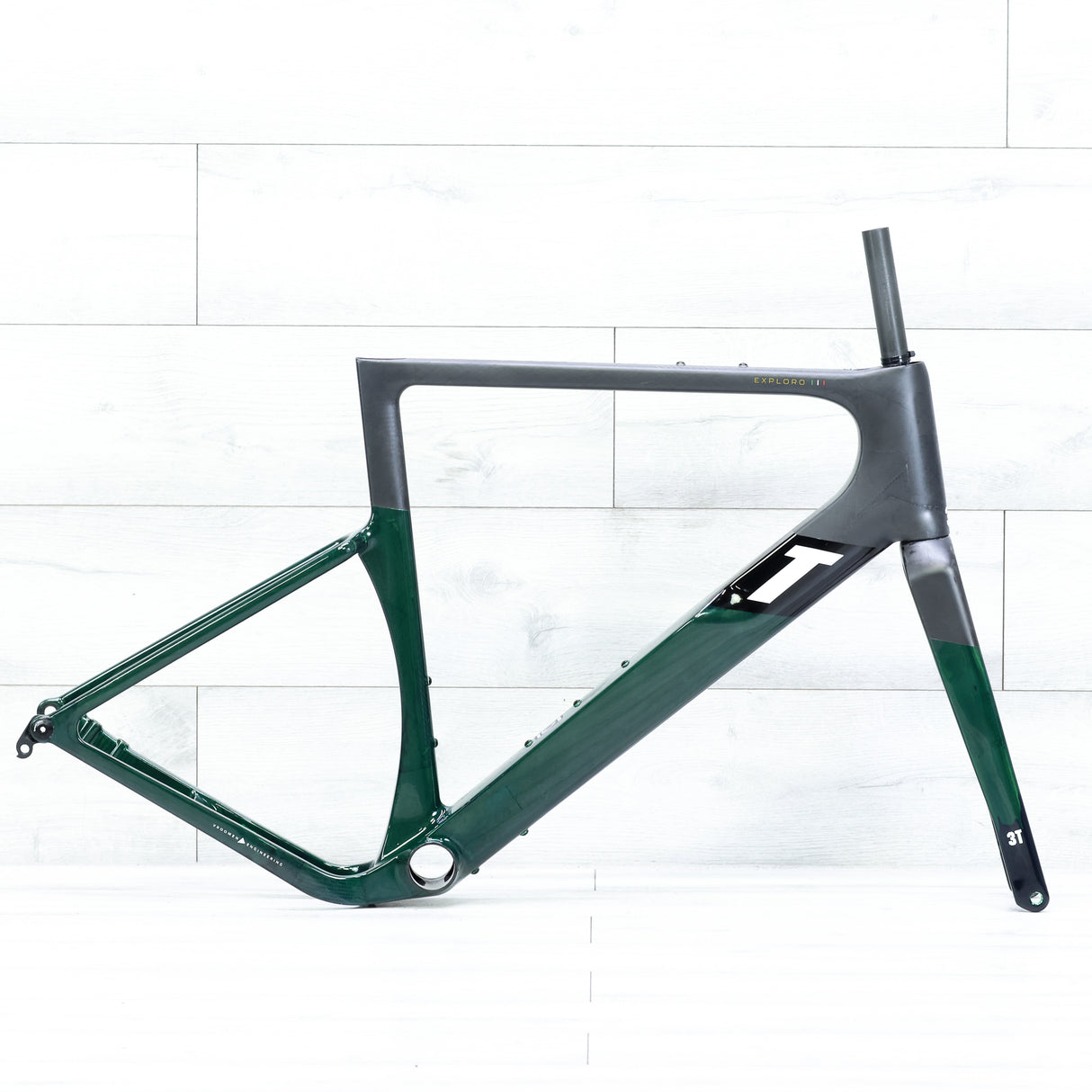 3T Exploro RaceMax Italia Verde Gravel Frameset - 56cm