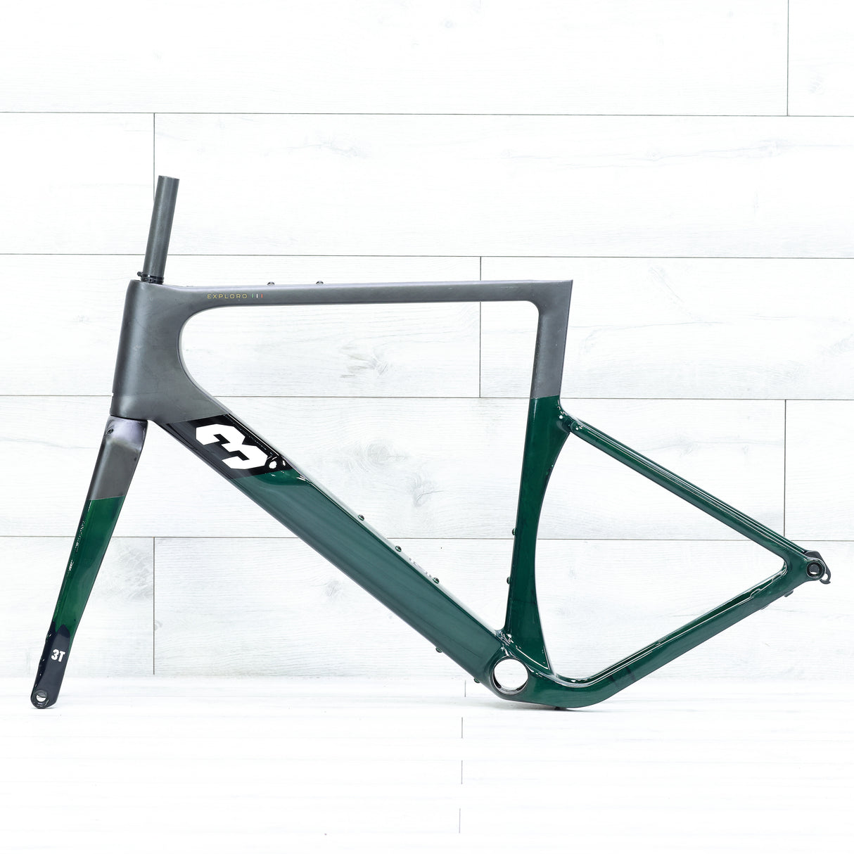 3T Exploro RaceMax Italia Verde Gravel Frameset - 56cm