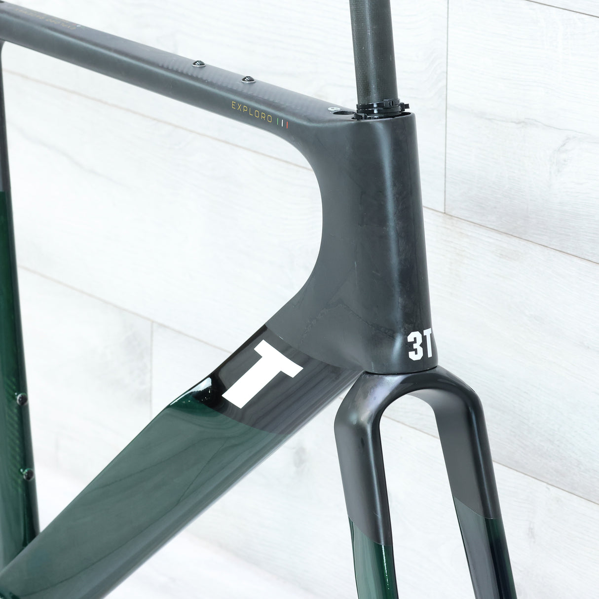 3T Exploro RaceMax Italia Verde Gravel Frameset - 56cm