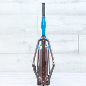 3T Exploro RaceMax Blue/Brown Gravel Bike Frameset - 56cm