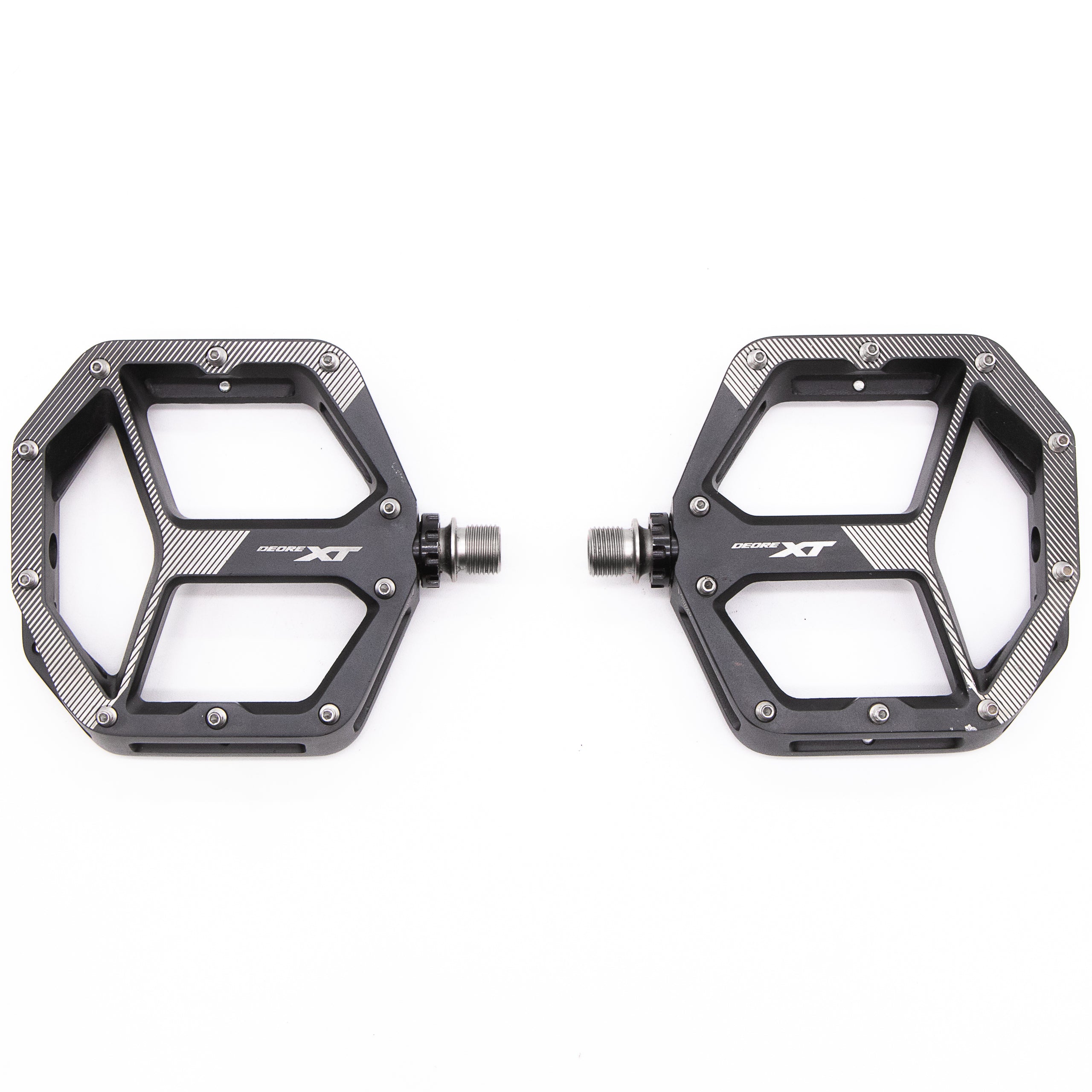 shimano pd-m8140 deore xt flat pedals Shimano Deore XT PD-M8140 Flat MTB Pedals 487g – Cycle Limited