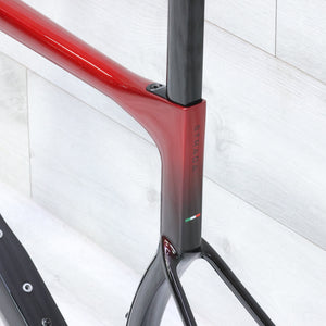 3T Strada 2x Disc Brake Aero Road Bike Frameset 700c Red/Black  - 56cm