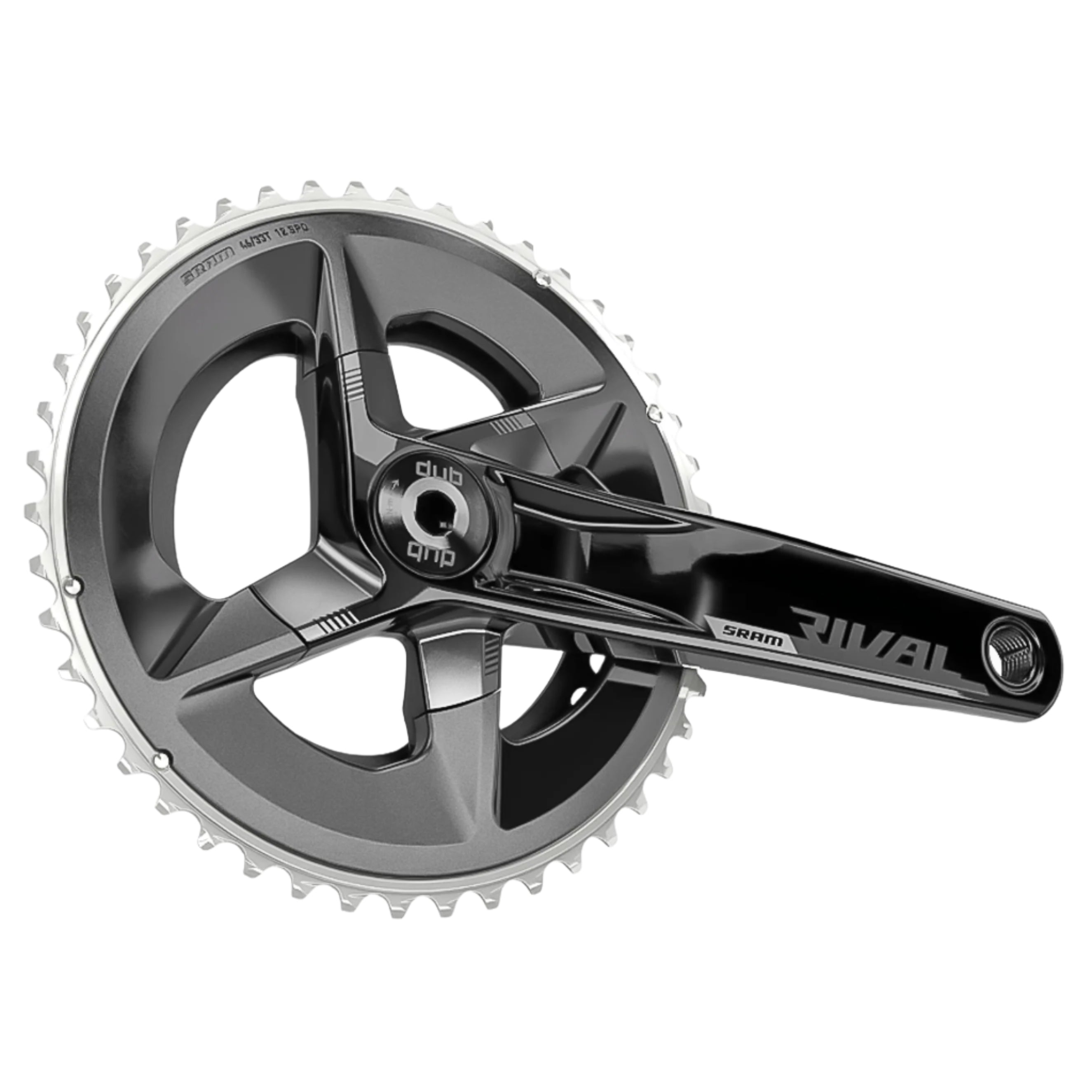 SRAM RIVAL DUB クランクセット 48/35T 175mm 48/35T DUB SRAM Rival AXS 12 Speed Road Crankset