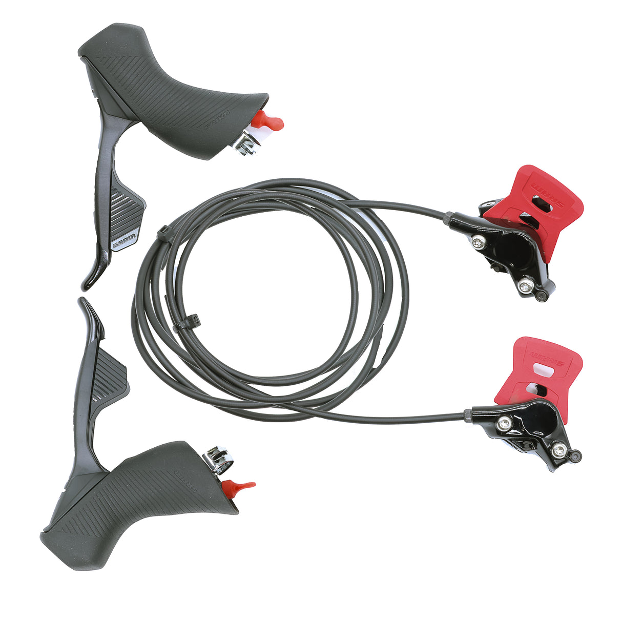 SRAM Rival eTap AXS Shift Brake Lever & Hydraulic Disc Caliper Pair 12 speed