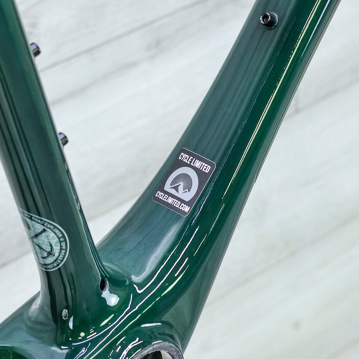 Niner ORE 9 RDO Gravel Bike Frameset - Transparent Green