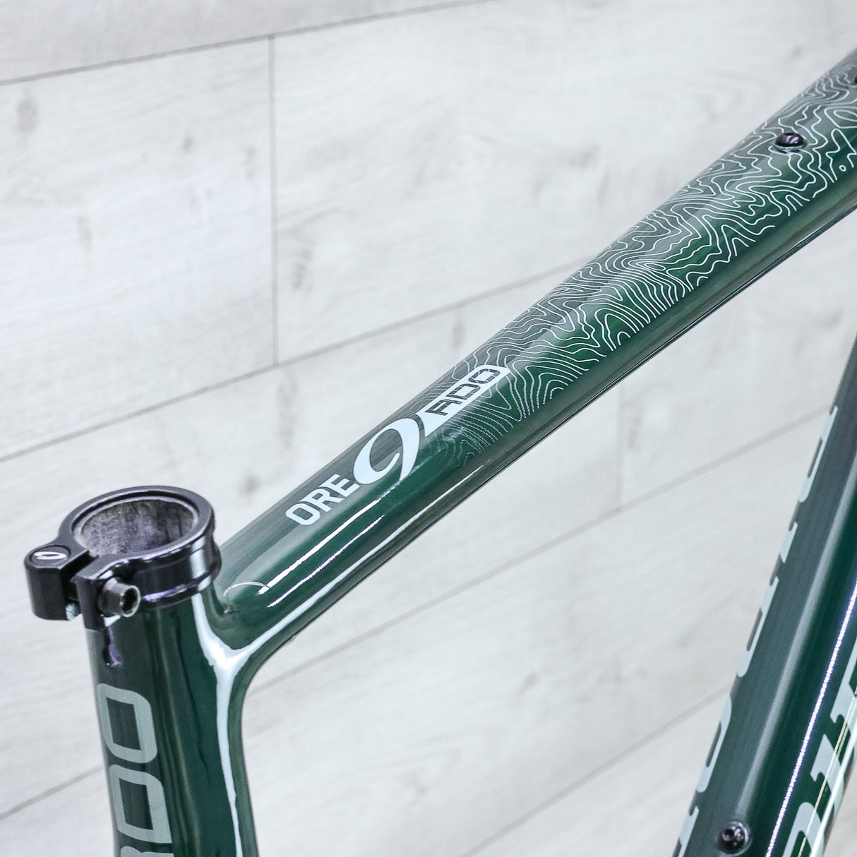 Niner ORE 9 RDO Gravel Bike Frameset - Transparent Green