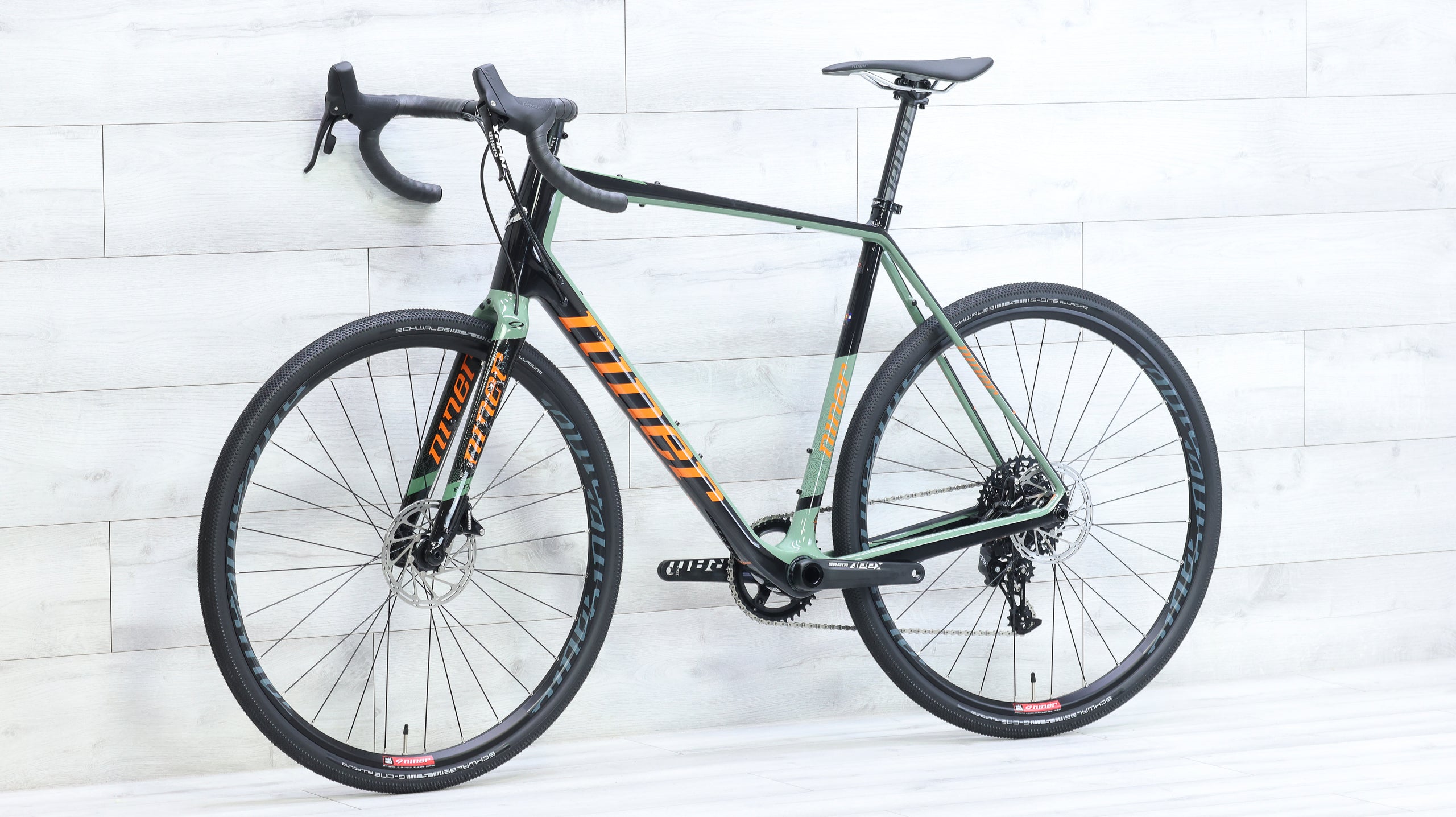 niner bikes gravel Niner RLT 9 RDO 2-Star Gravel Bike Olive/Orange