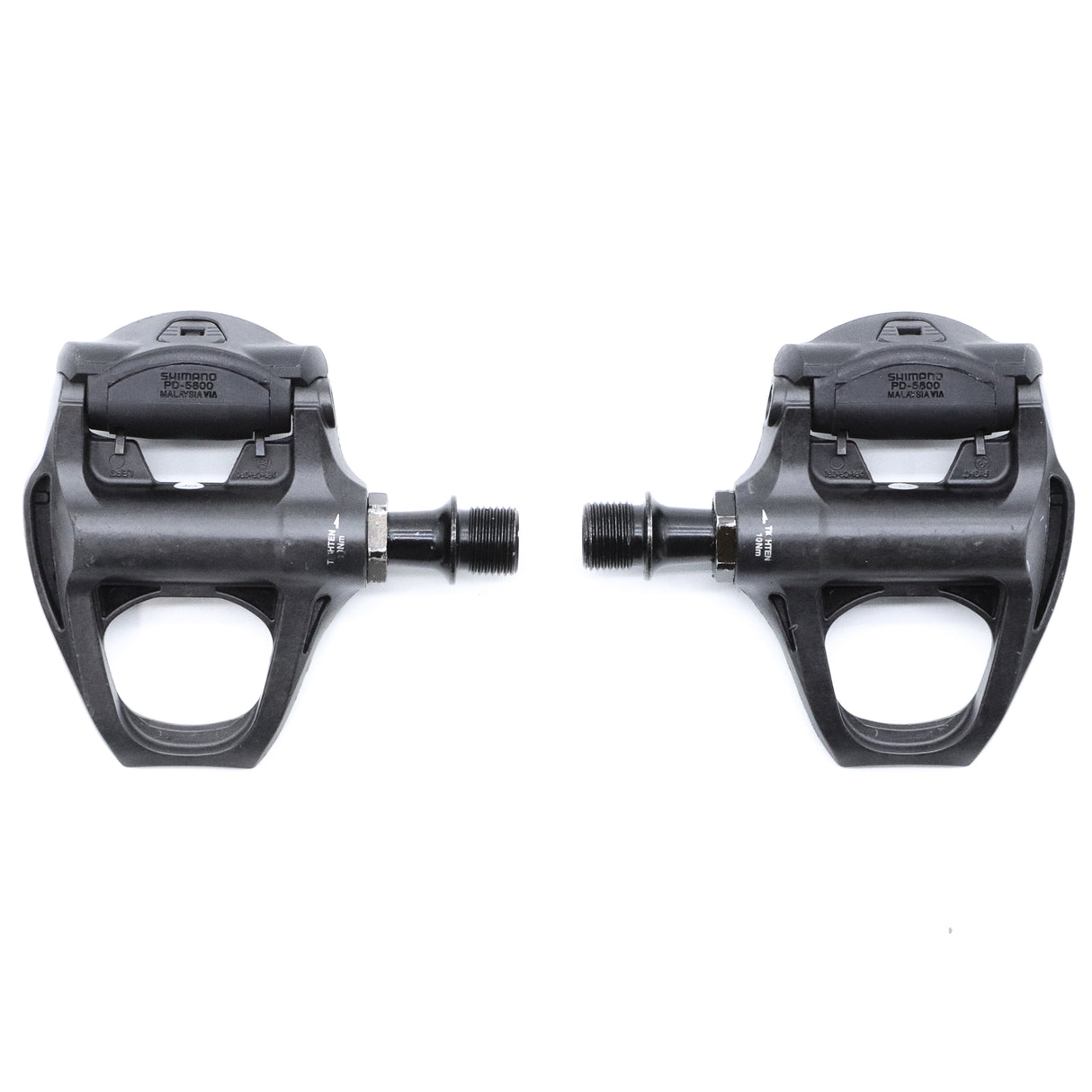 Shimano 105 PD-R5800 Carbon Road Bike Pedals - 275g, 52mm