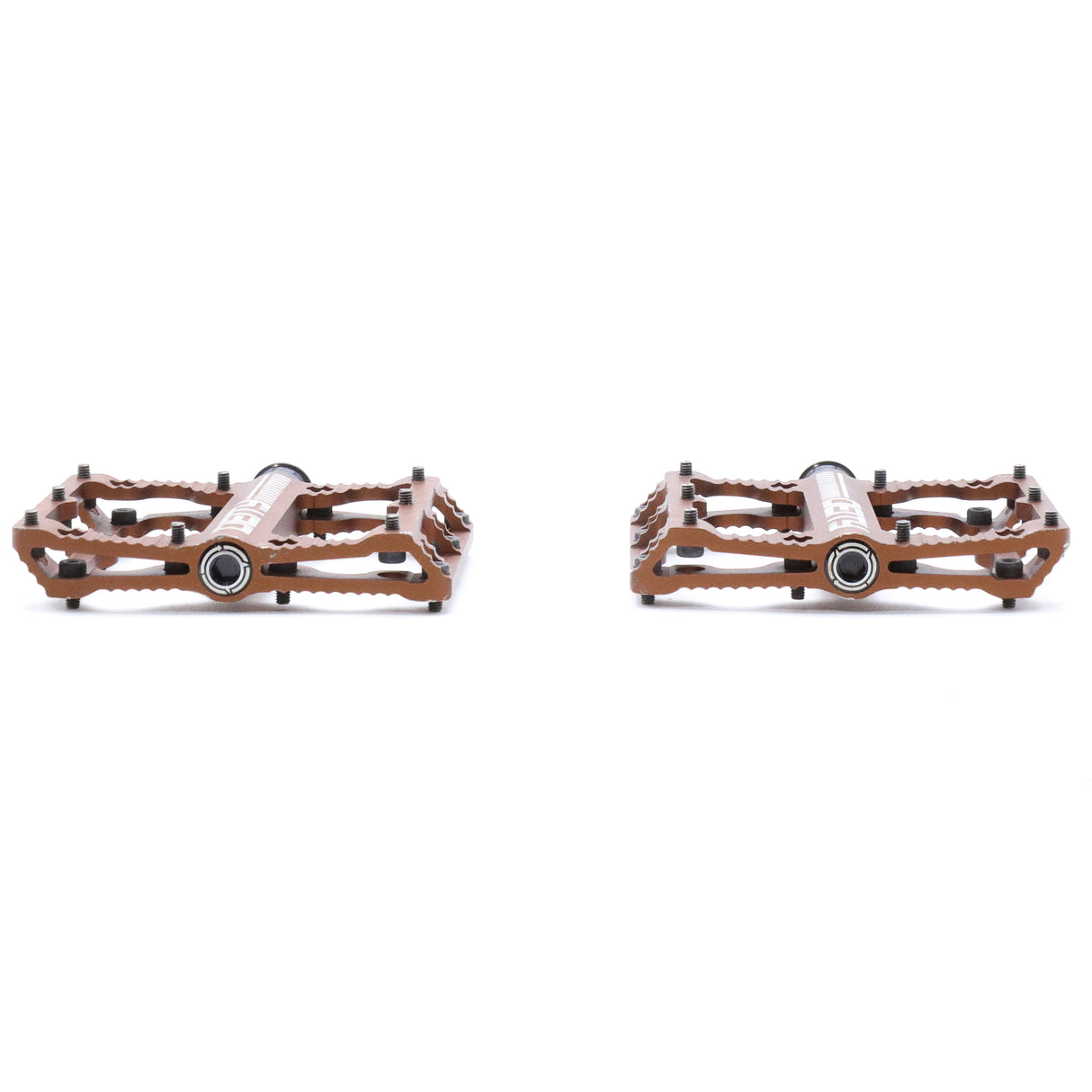 Deity Black Kat Platform MTB Bike Pedals - 429g, Bronze