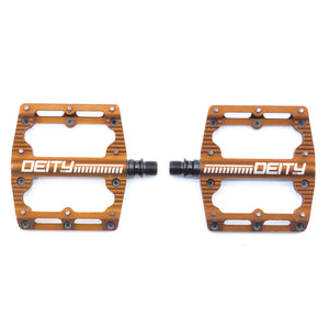 bronze mtb pedals Deity Black Kat Platform MTB Bike Pedals