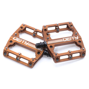 bronze pedals mtb Deity Black Kat Platform MTB Bike Pedals